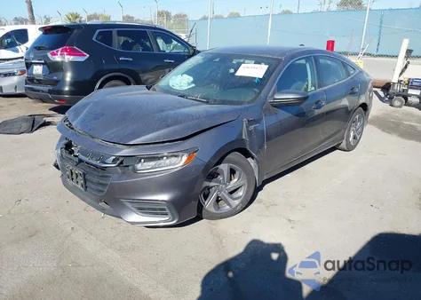 2019 Honda Insight Lx из США, поврежденный, VIN 19XZE4F15KE032288